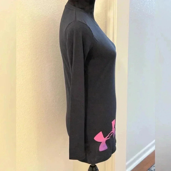 Under Armour Semi Fitted Long Sleeve Heat Gear Shirt - Picture 4 of 5